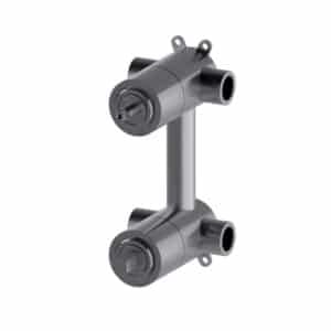 JOAN Steel Concealed Body Divertor Mixer - CON-SS-001