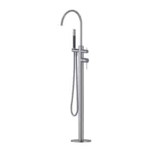 Freestanding Bath Mixer | Joan | Stainless Steel