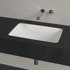 Loop & Friends Undercounter washbasin, with overflow, outside surface glazed |  Villeroy & Boch |  White Alpin - Image 3