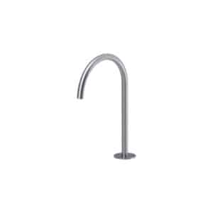Deck Mounted Kitchen Spout | Joan | Stainless Steel
