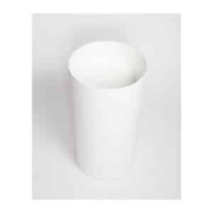 Round Pillar Basin | 450 x 450 x 850 mm | Sibo | Matt White