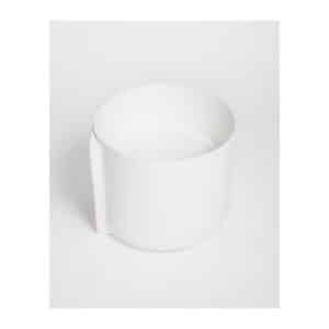 Round wall Mounted Basin | 450 x 450 x 380 mm | Gloss White - Image 2