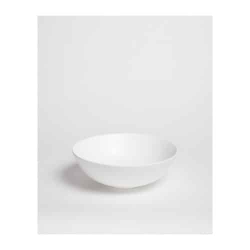 Round CounterTop Basin | 390 x 140 mm | Matt White