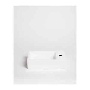 Rectangular Basin | 465 x 260 mm | Matt White
