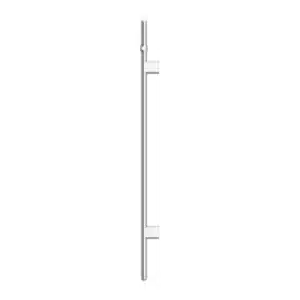 Heated Vertical Towel Rail | Meir | Chrome