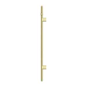 Heated Vertical Towel Rail | Meir | Tiger Bronze