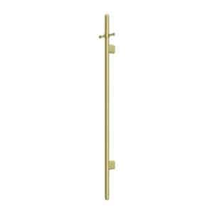 Heated Vertical Towel Rail | Meir | Tiger Bronze