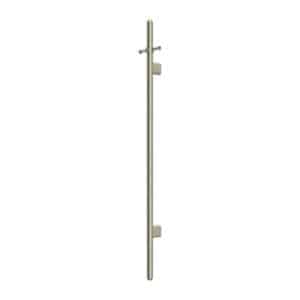 Heated Vertical Towel Rail | Meir | Brushed Nickel