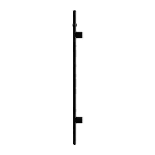 Heated Vertical Towel Rail | Meir | Matte Black