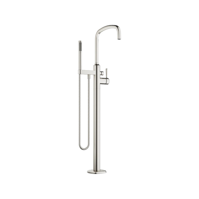 image - 2026-06-12T130906.205 COYA Single-lever bath mixer with stand pipe for free-standing assembly with hand shower set | Dornbracht | Brushed Platinum - Image 1