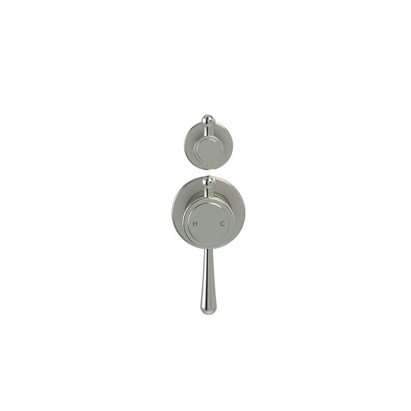 HW07TS-PVDBN Harrington Diverter Mixer | Meir | Brushed Nickel - Image 1