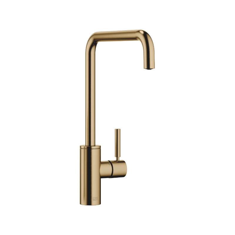 image - 2026-08-04T110721.904 META SQUARE Single-lever mixer for rinsing/Profi spray | Dornbracht | Brushed Dark Brass (PVD) - Image 1