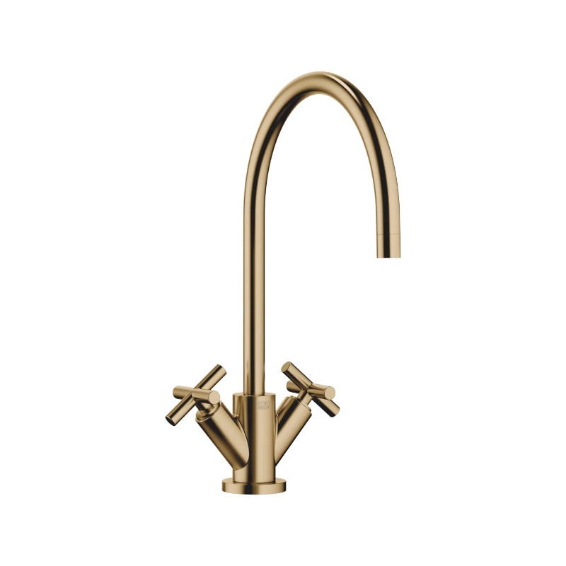 image - 2026-08-04T110731.790 Tara Single Hole Mixer 378 mm | Dornbracht | Brushed Dark Brass (PVD) - Image 1