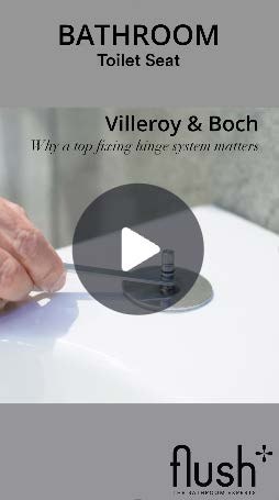 Video: tightening an indent-type Villeroy & Boch toilet seat hinge