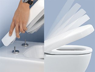 How to tighten a toilet seat